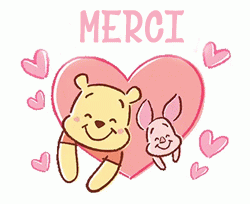 gif animé merci Winnie